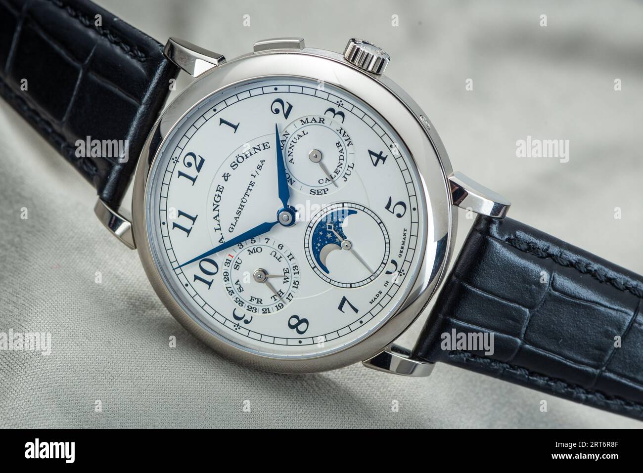 A. Lange & Söhne Calendario annuale 1815 Foto Stock