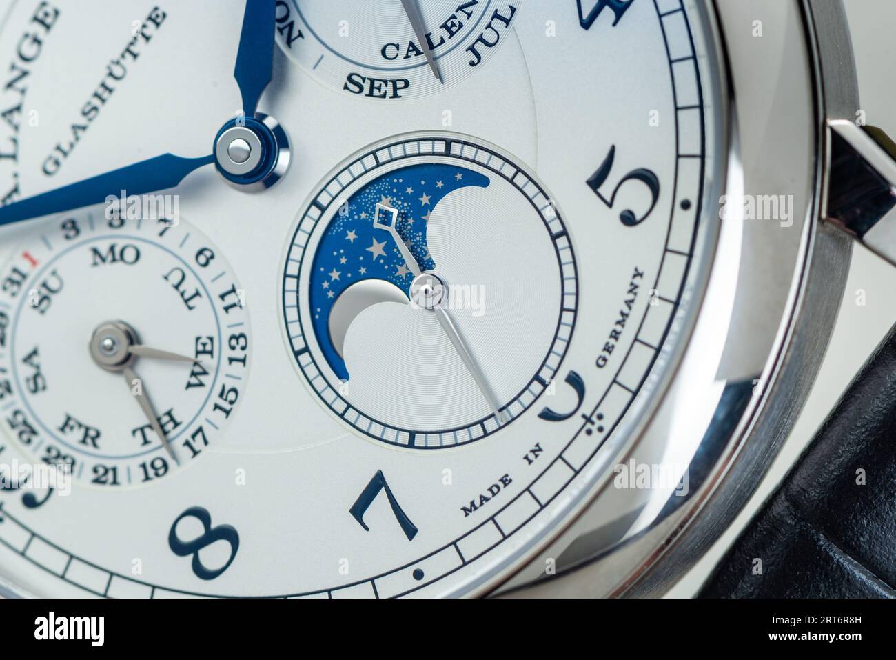 A. Lange & Söhne Calendario annuale 1815 Foto Stock