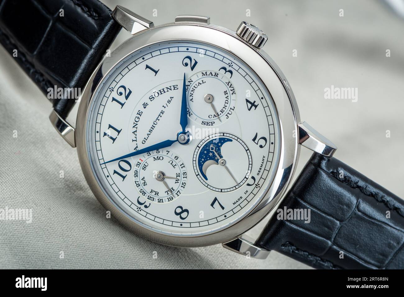 A. Lange & Söhne Calendario annuale 1815 Foto Stock