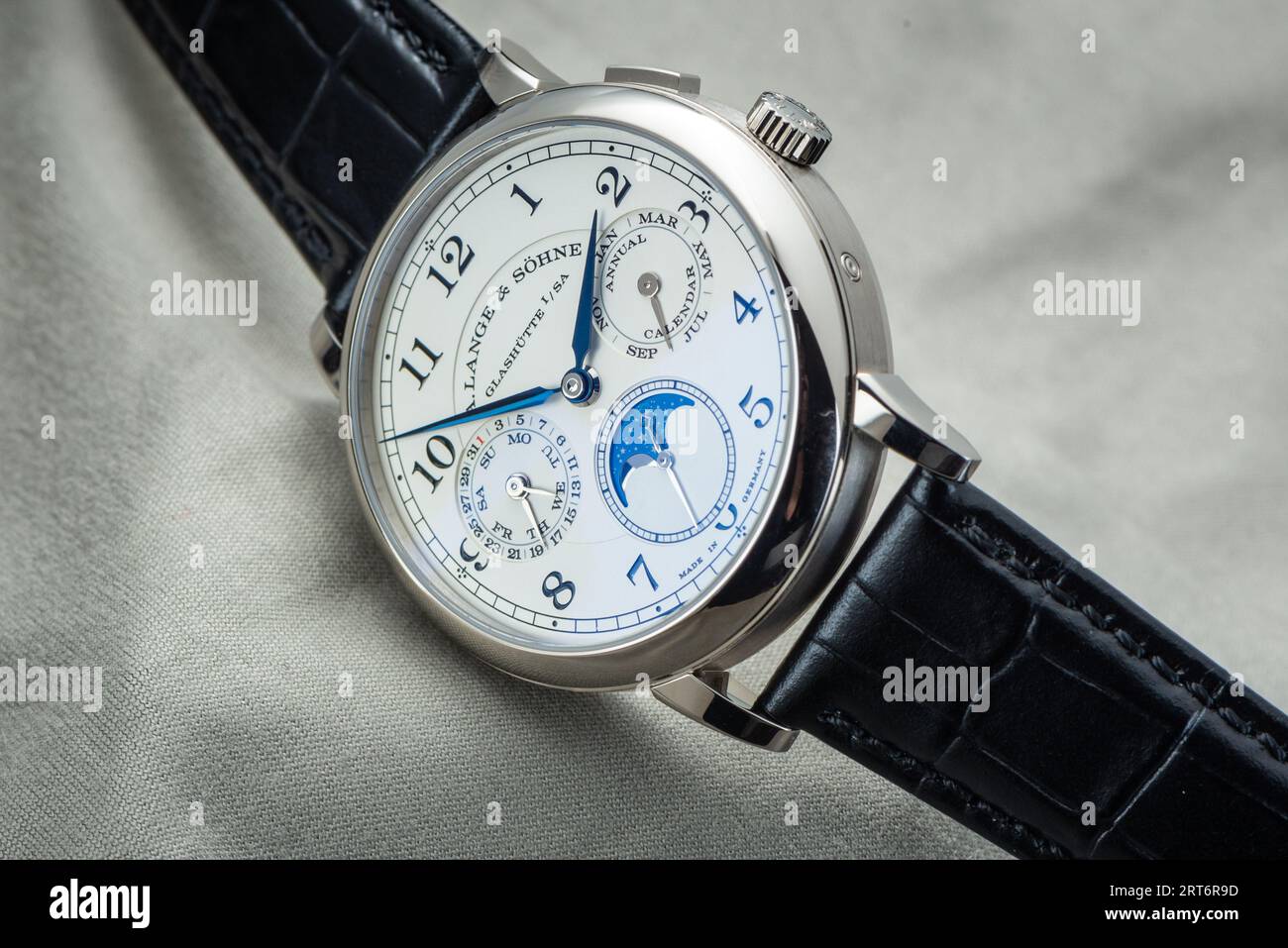 A. Lange & Söhne Calendario annuale 1815 Foto Stock