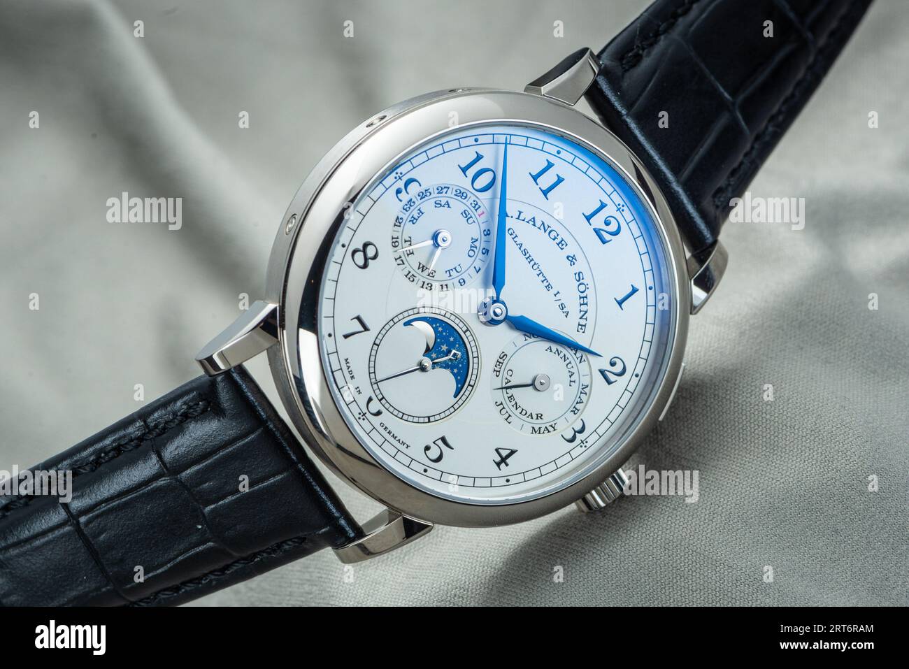 A. Lange & Söhne Calendario annuale 1815 Foto Stock