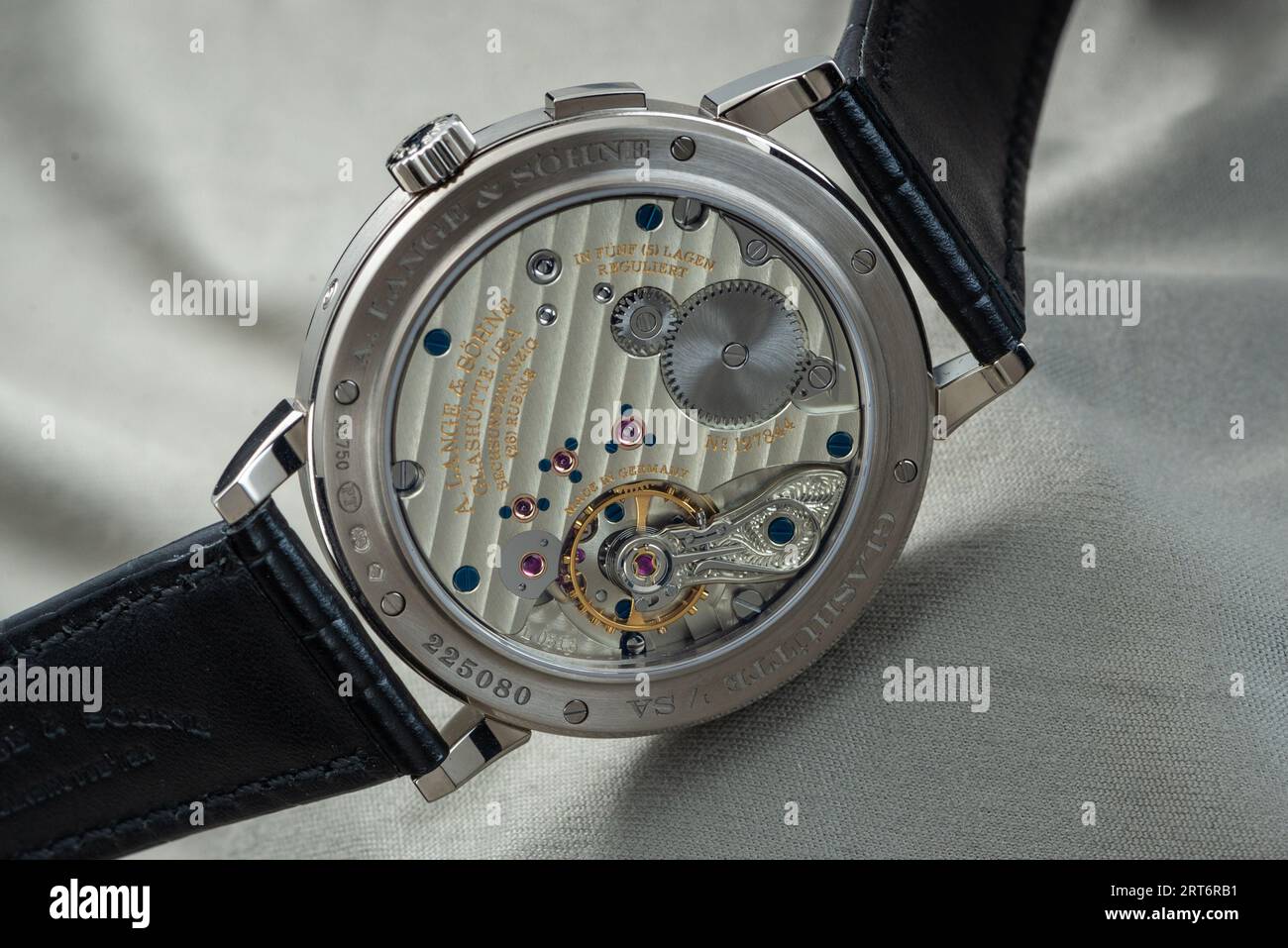 A. Lange & Söhne Calendario annuale 1815 Foto Stock