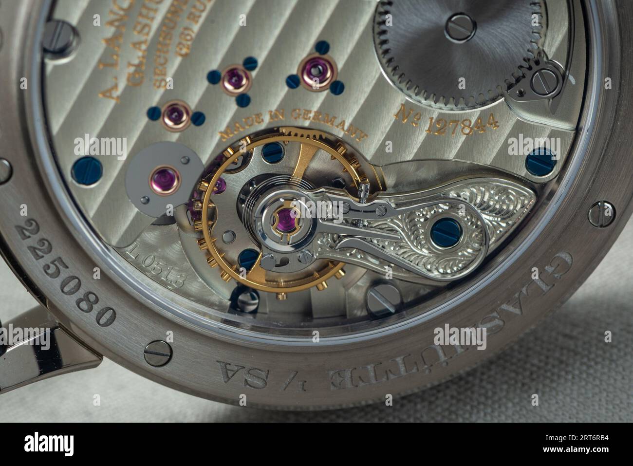 A. Lange & Söhne Calendario annuale 1815 Foto Stock