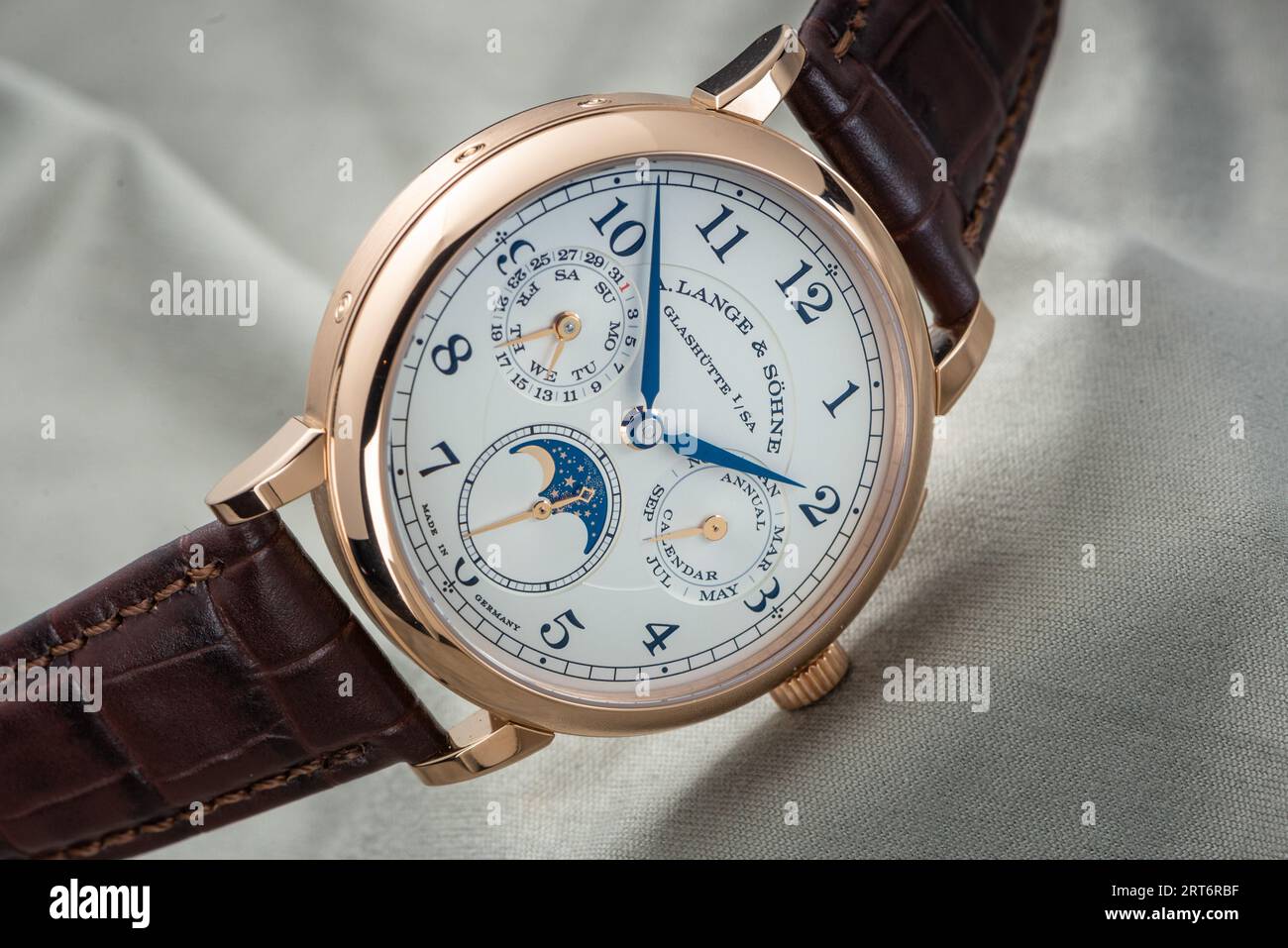 A. Lange & Söhne Calendario annuale 1815 Foto Stock