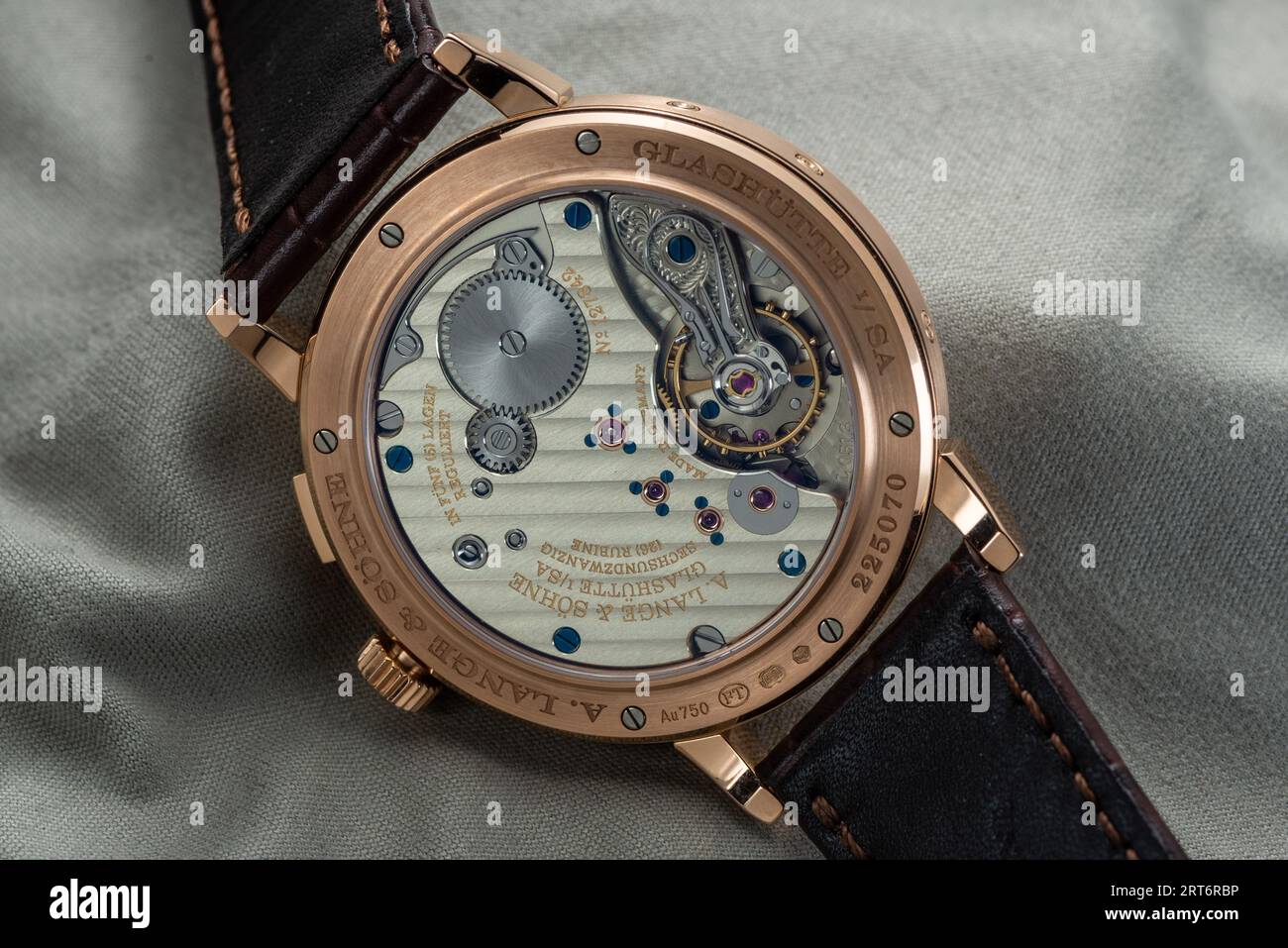 A. Lange & Söhne Calendario annuale 1815 Foto Stock