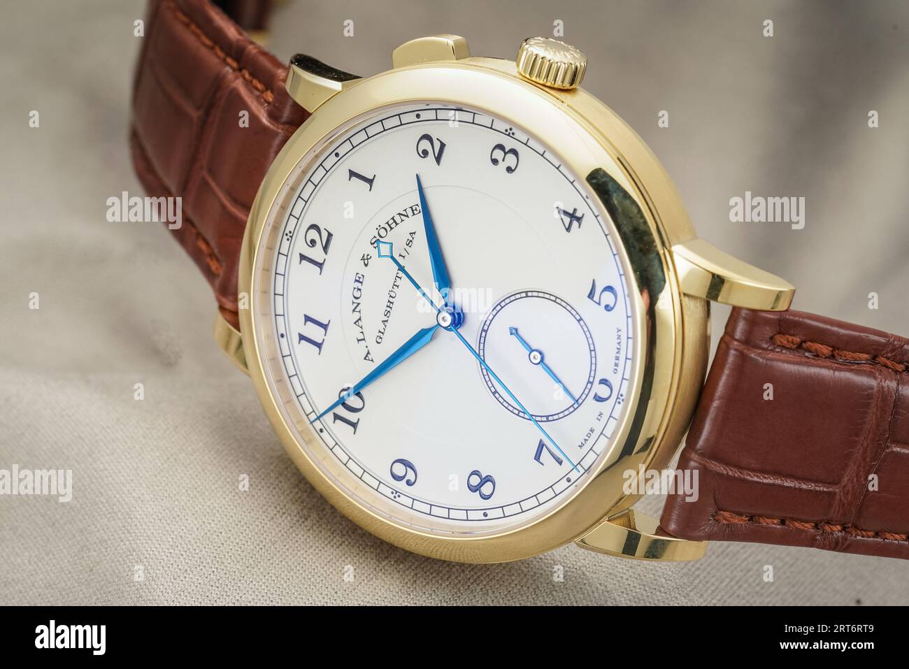 A. Lange & Söhne 1815 omaggio a Lange Foto Stock