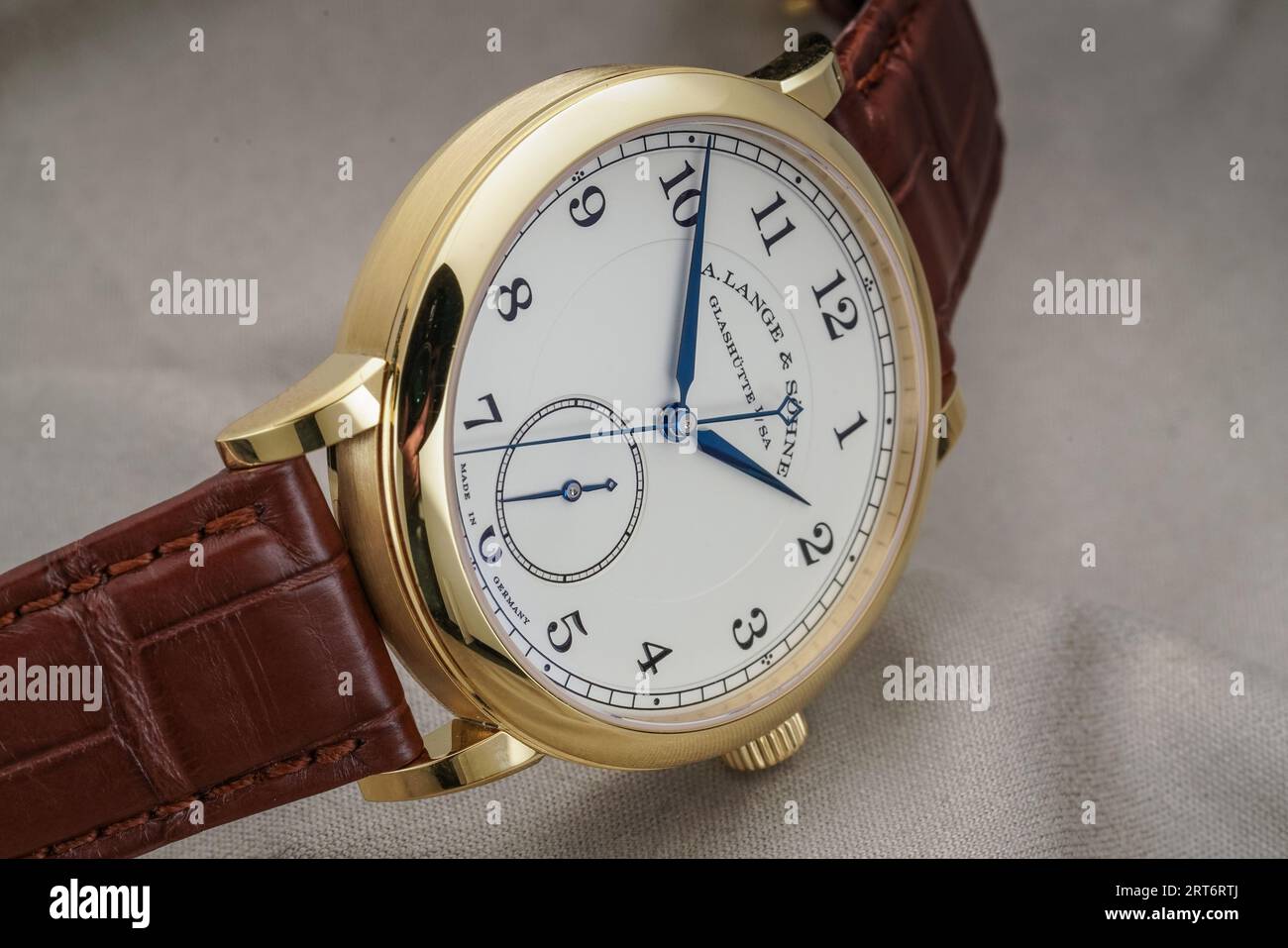 A. Lange & Söhne 1815 omaggio a Lange Foto Stock