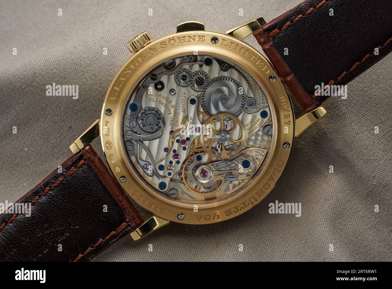 A. Lange & Söhne 1815 omaggio a Lange Foto Stock