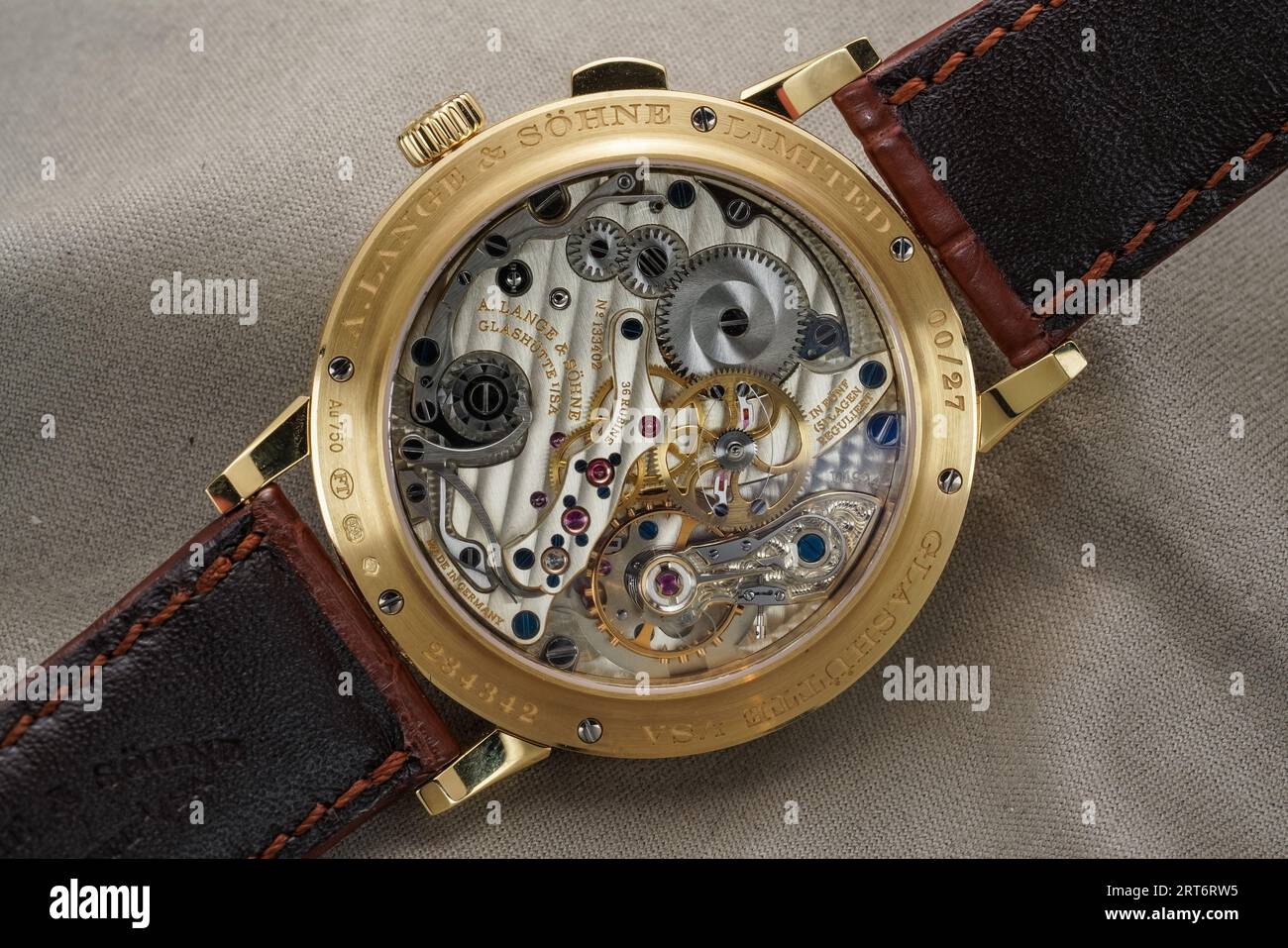 A. Lange & Söhne 1815 omaggio a Lange Foto Stock