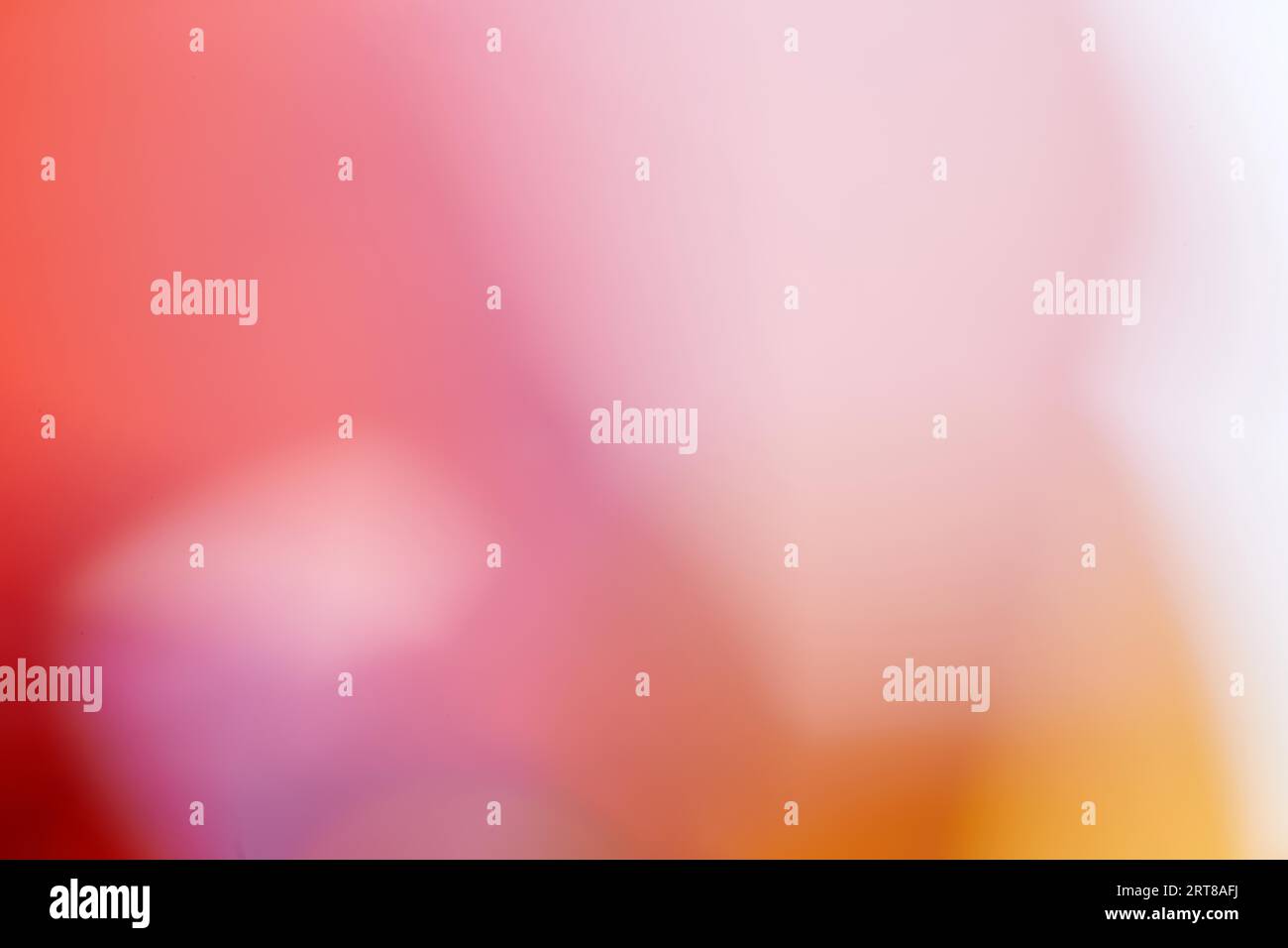 Bella fusione di colori luminosi e perdita di luce Foto Stock