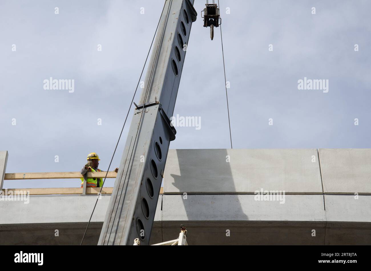 Costruzione di ponti a Tyson's Corner, Virginia Foto Stock