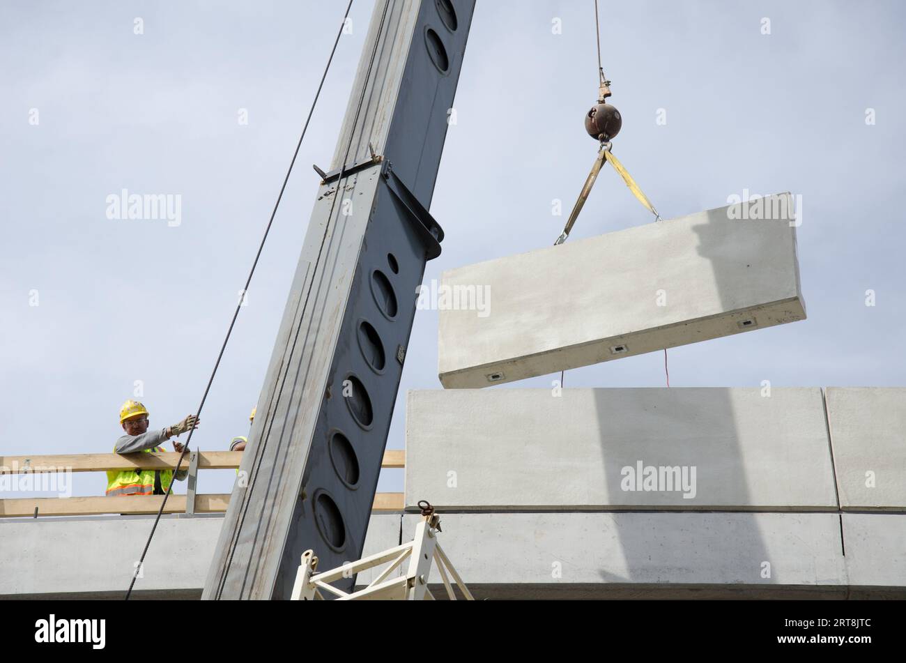 Costruzione di ponti a Tyson's Corner, Virginia Foto Stock