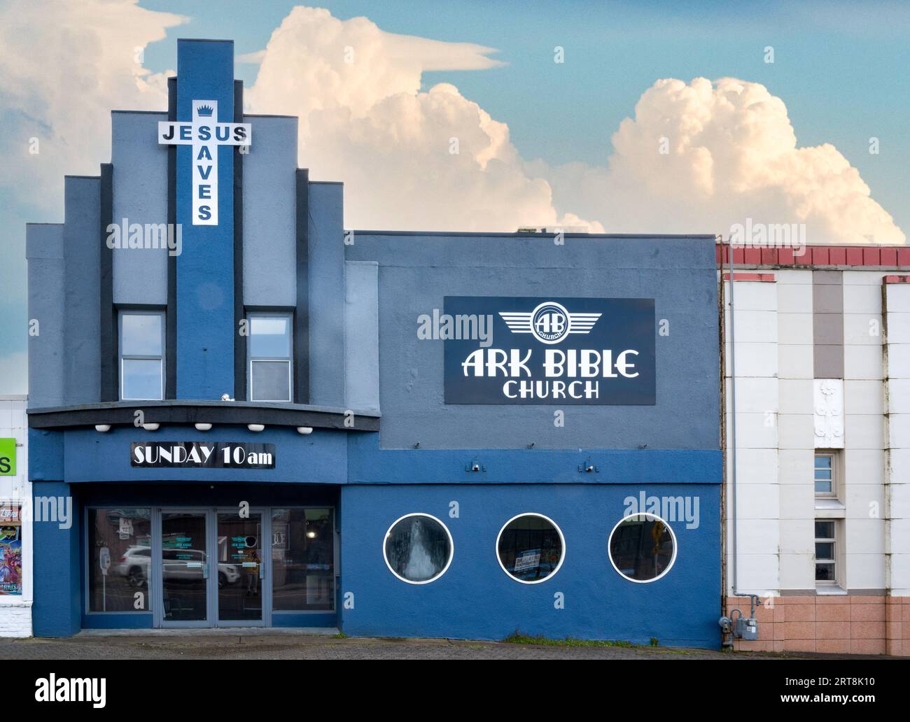 Ark Bible Church, Newport, Oregon Foto Stock