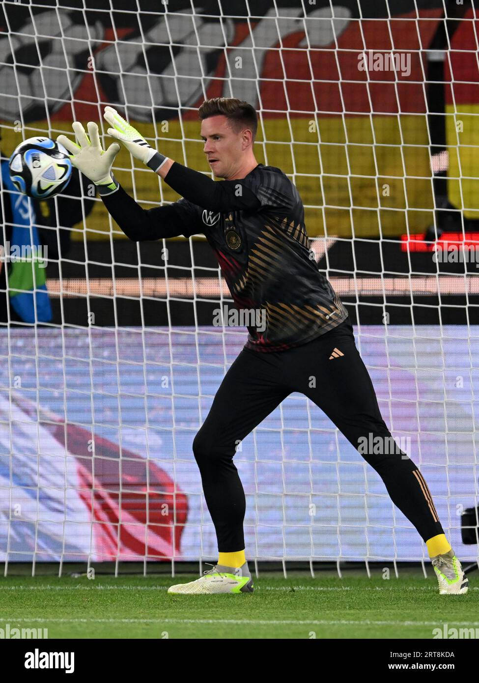 WOLFSBURG - il portiere tedesco Marc Andre ter Stegen durante l'amichevole interland match tra Germania e Giappone alla Volkswagen Arena il 9 settembre 2023 a Wolfsburg, in Germania. ANP | Hollandse Hoogte | GERRIT VAN COLOGNE Foto Stock
