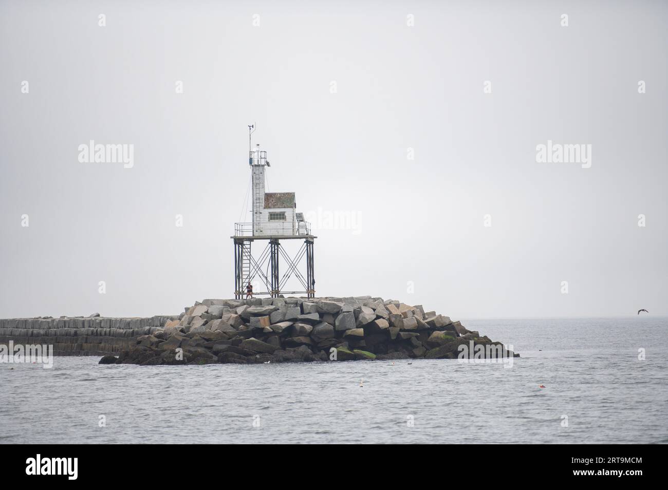 Un edificio sulla costa Foto Stock