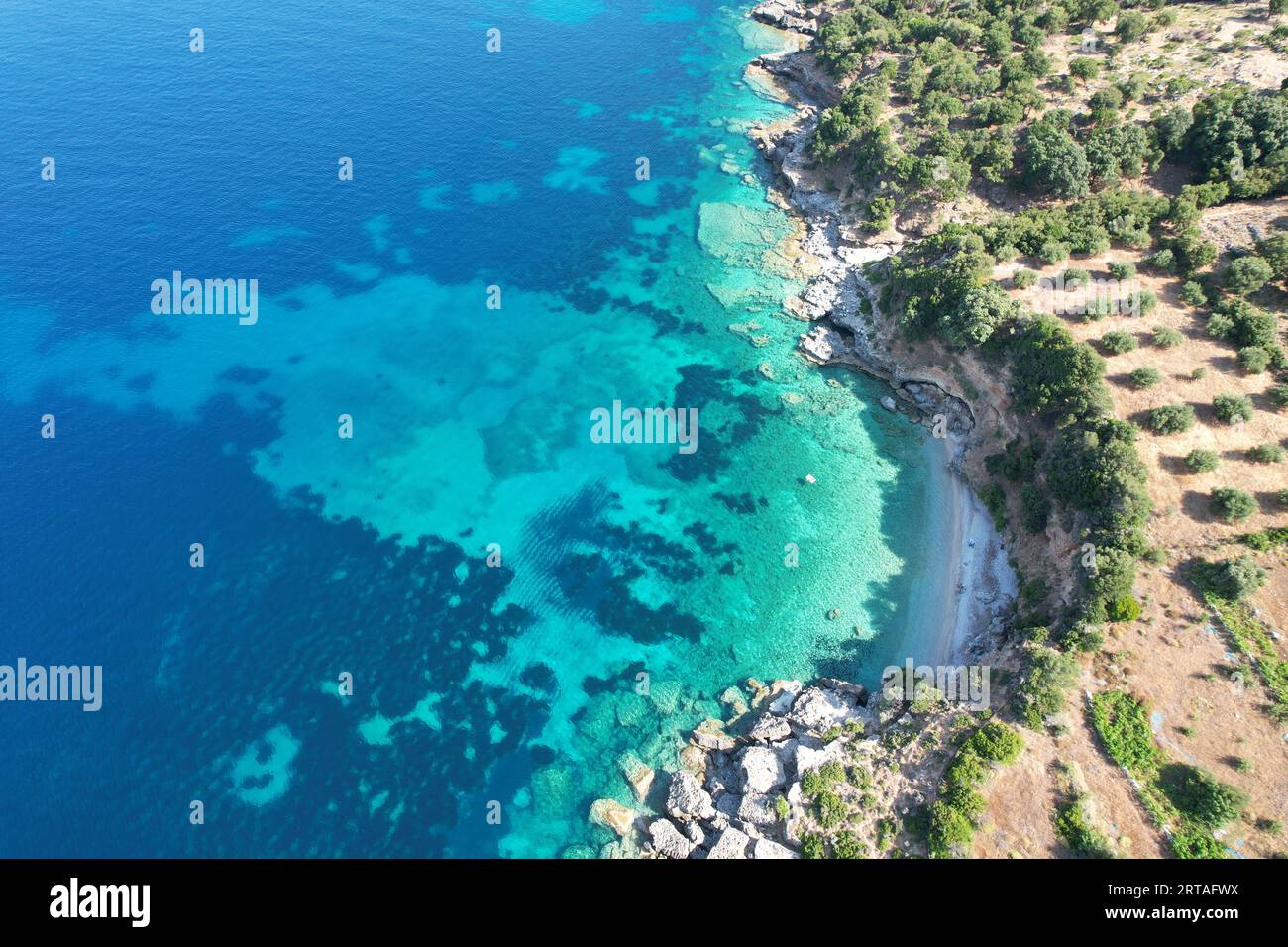 Cefalonia Grecia spiagge bellissime Foto Stock