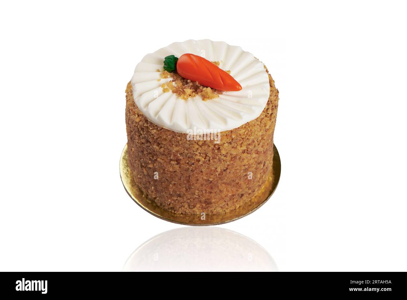 torta di carote Foto Stock