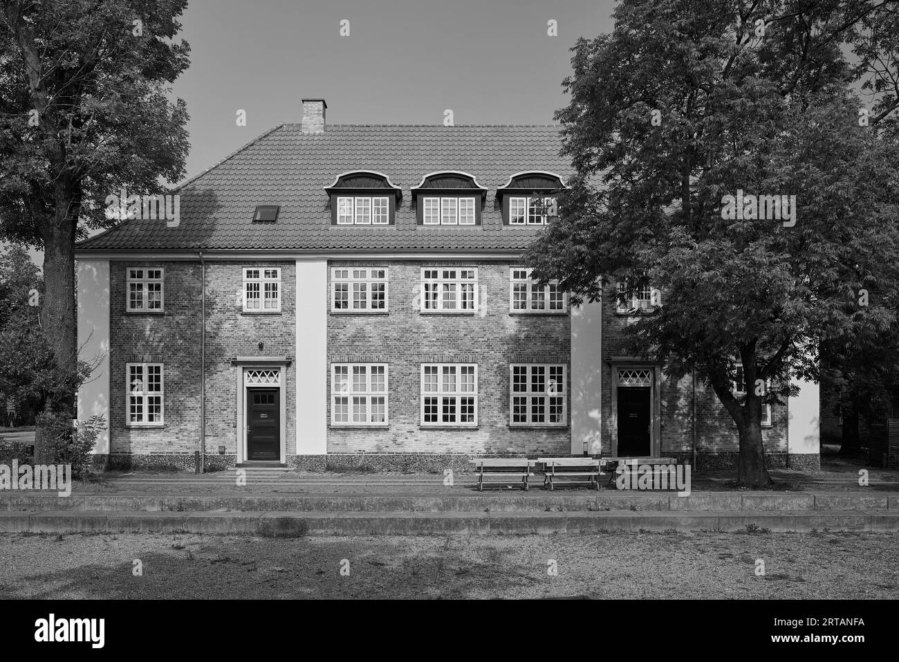 Royal Danish Academy – Library (Det Kongelige Akademi – Bibliotek) (Olaf Schmidth, 1920), Danneskiold-Samsøes Allé, Copenaghen, Danimarca Foto Stock
