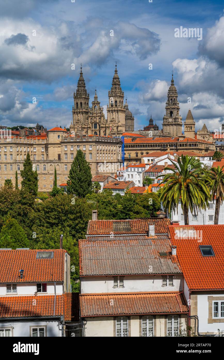 Santiago de Compostela, Galizia, Spagna Foto Stock