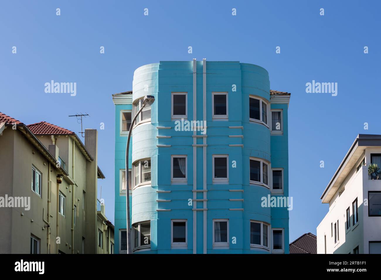 Beach Apartments, Bondi Beach, Sydney, NSW, Australia. Foto Stock