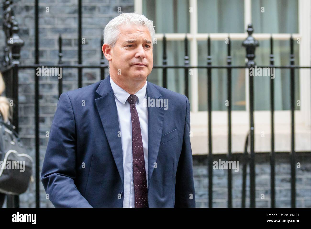 Downing Street, Londra, Regno Unito. 12 settembre 2023. Steve Barclay MP, Segretario di Stato per la salute e l'assistenza sociale, partecipa alla riunione settimanale del Gabinetto al 10 Downing Street. Foto di Amanda Rose/Alamy Live News Foto Stock