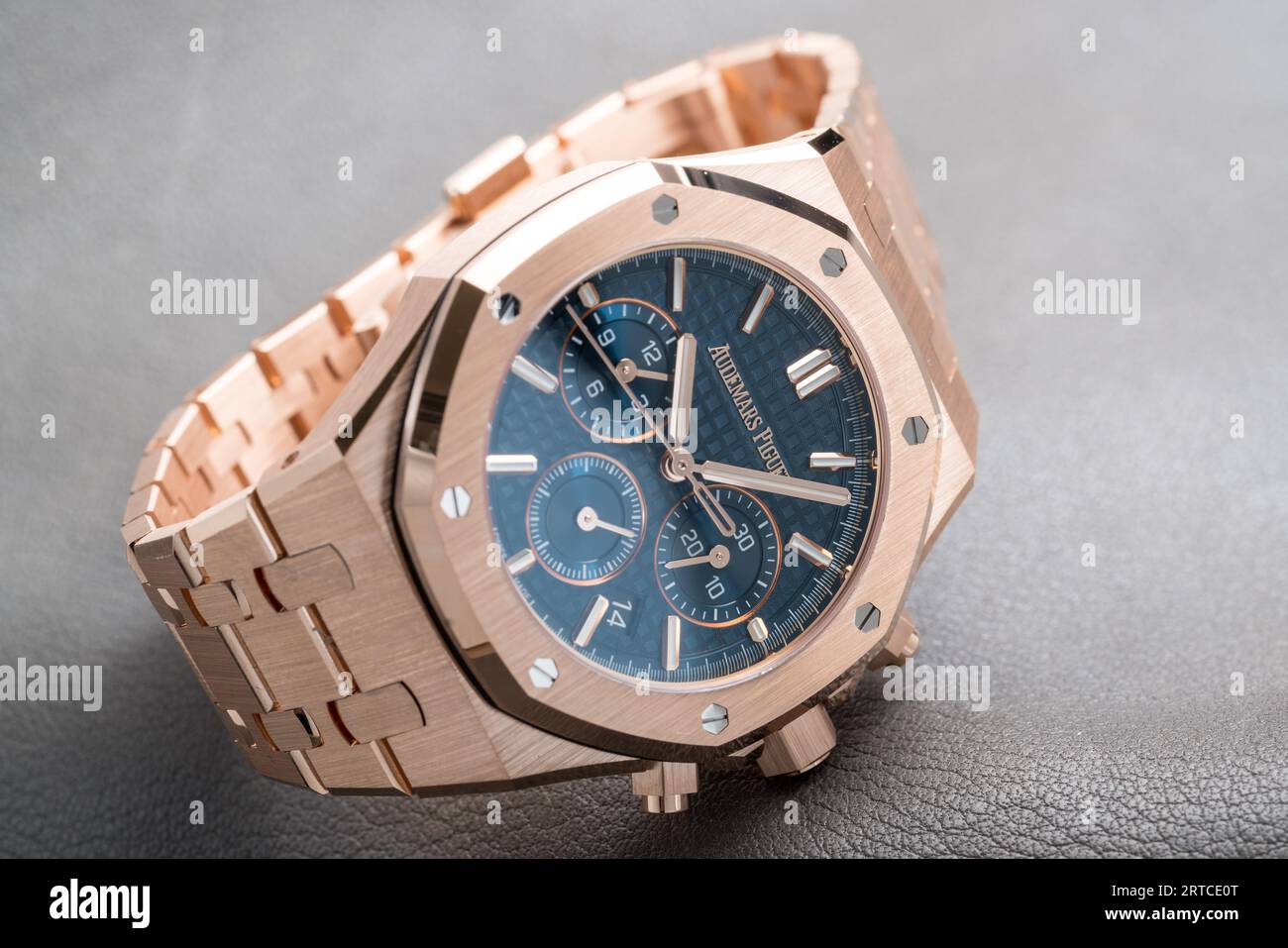 Vari modelli Audemars Piguet Royal Oak Foto Stock