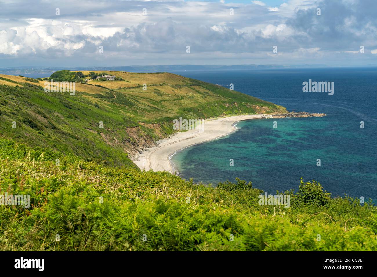 Vault Beach a Gorran Haven, Saint Austell, Cornovaglia, Inghilterra, Regno Unito, Europa Foto Stock