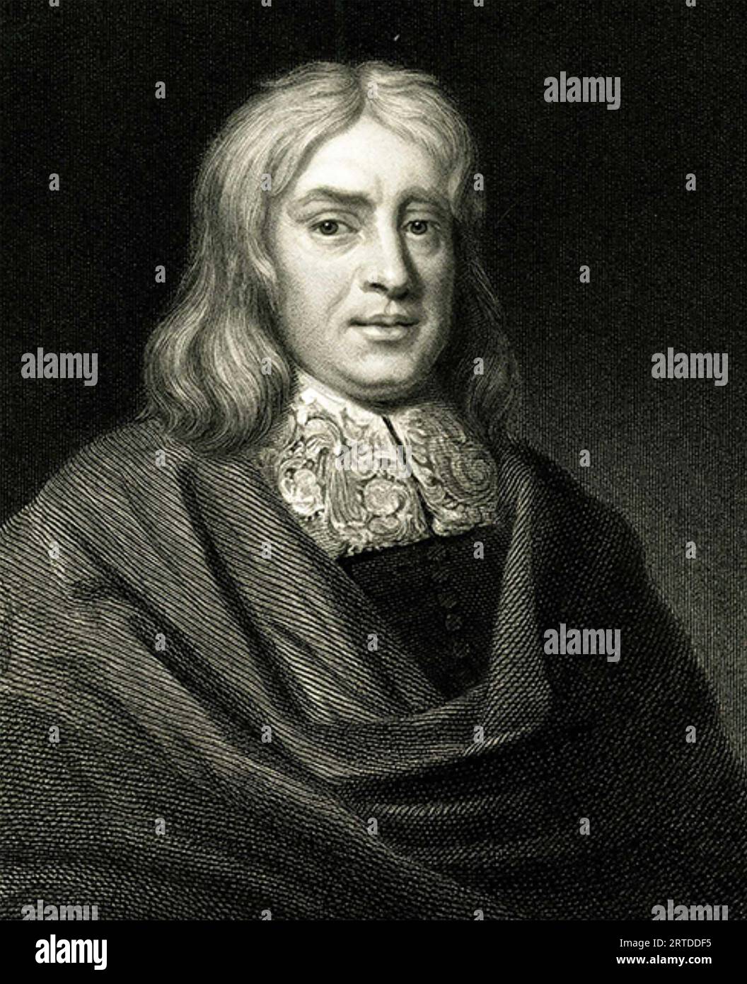 THOMAS SYDENHAM (1624-1689) medico inglese e autore di un classico libro di testo medico Foto Stock