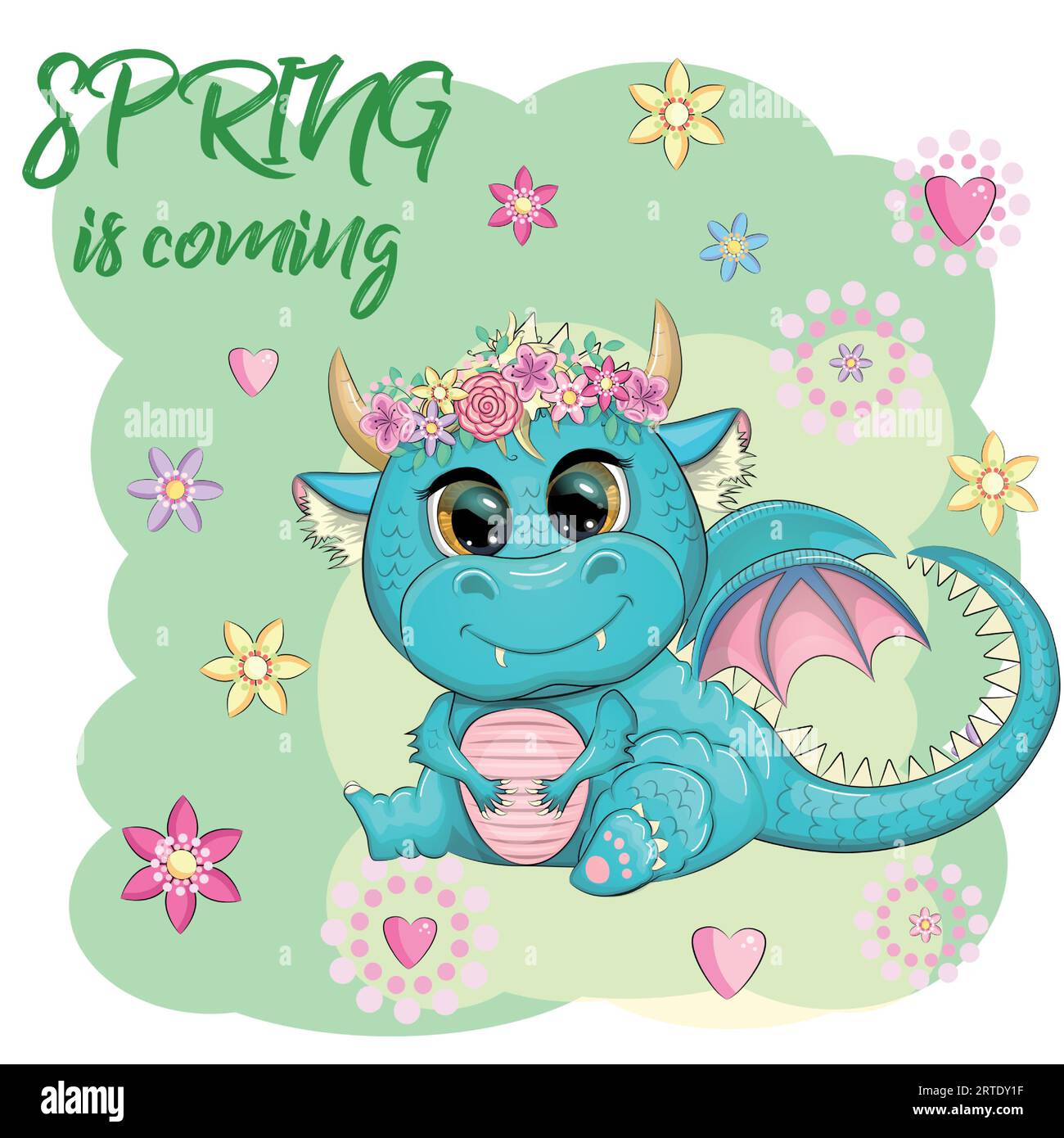 Calendario cinese 2024 Anno del calendario del Dragon Spring