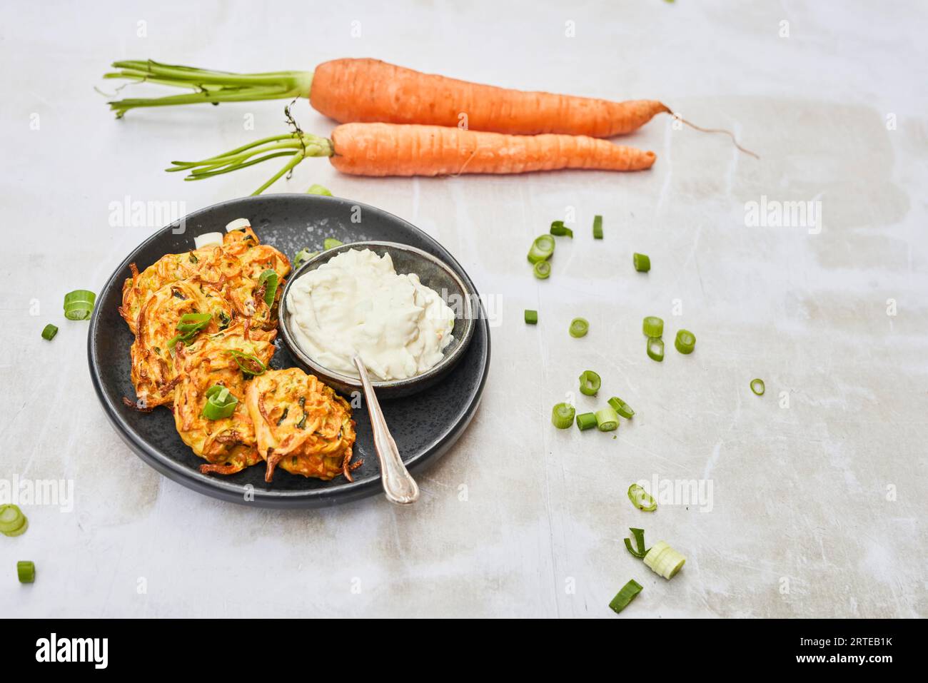 Crostata vegetale a basso contenuto di carboidrati Foto Stock