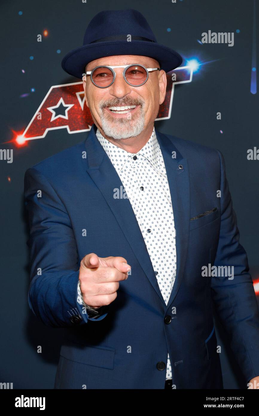 Pasadena, CA. 12 settembre 2023. Howie Mandel al Season 18 America's Got Talent Red carpet Live Show all'Hotel Dena di Pasadena, California, il 12 settembre 2023. Crediti: Faye Sadou/Media Punch/Alamy Live News Foto Stock