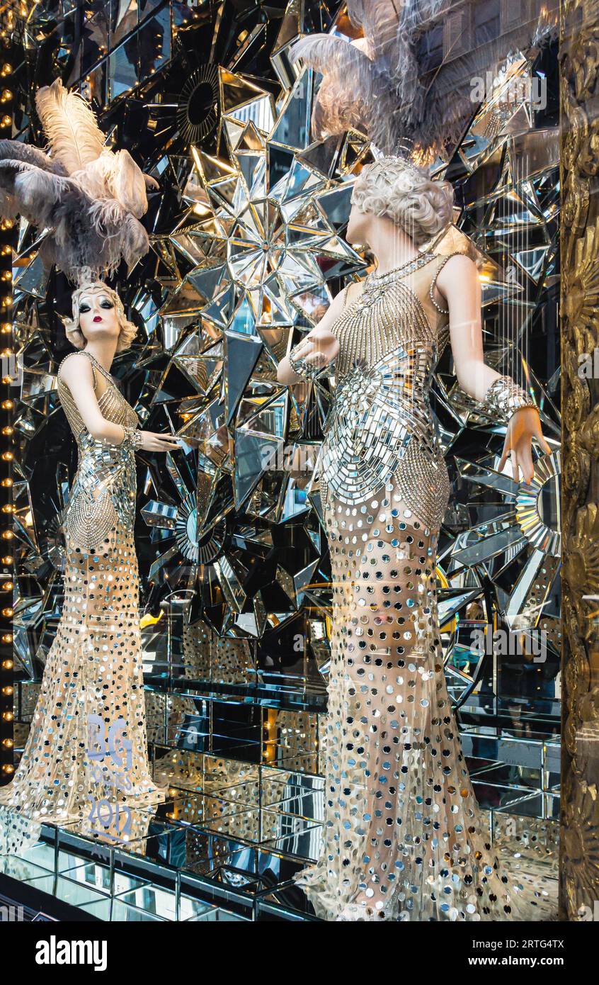 Bergdorf Goodman Fifth Avenue di Manhattan   New York New York, Stati Uniti d'America Foto Stock