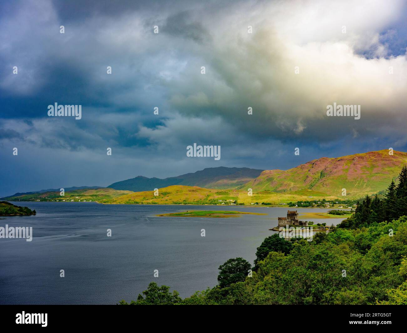 Eilean Donan Castle Foto Stock