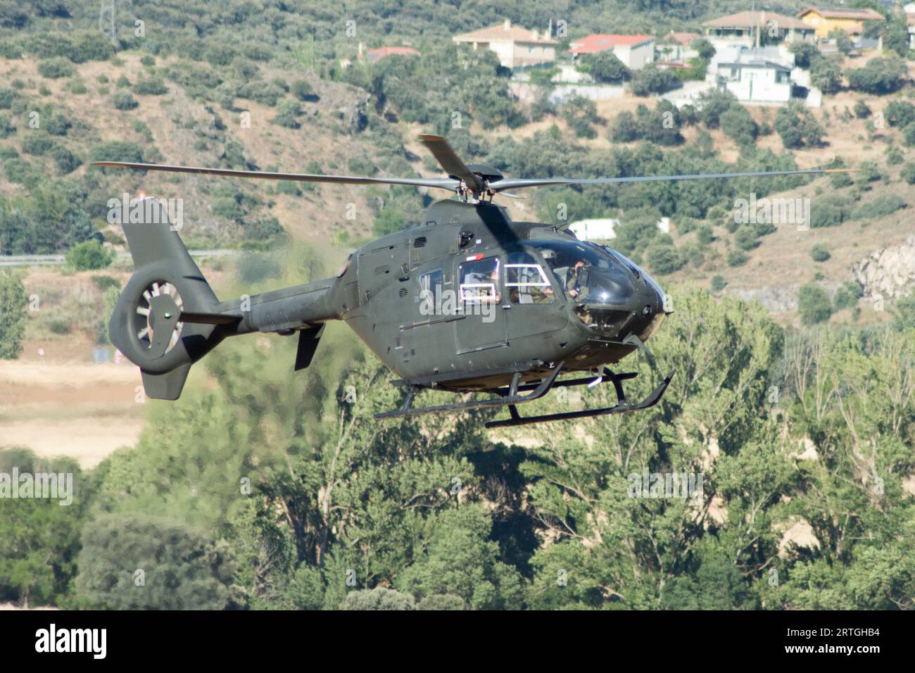 Elicottero militare Foto Stock