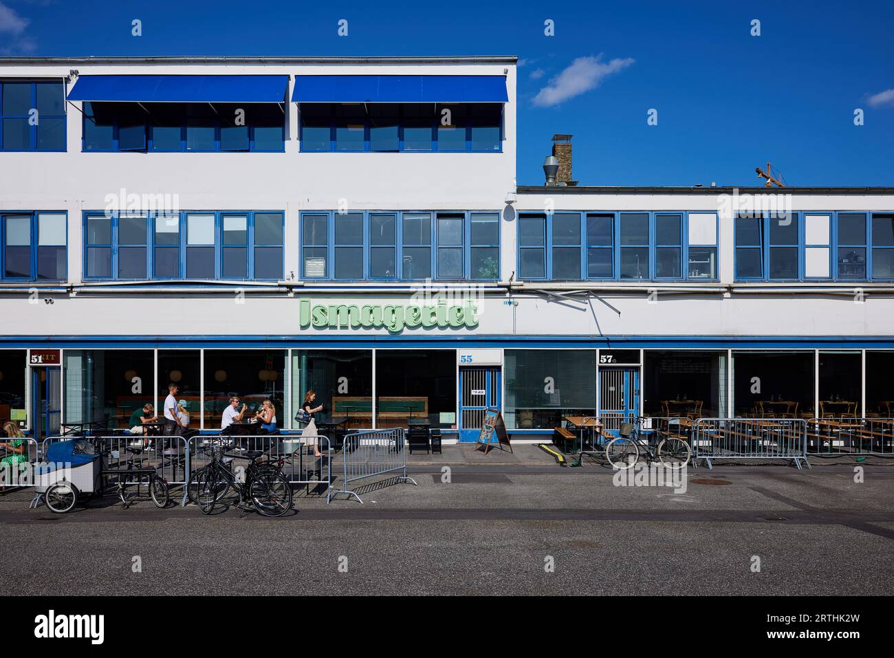 Ismageriet, Flæsketorvet, parte di Den Hvide Kødby (il distretto della carne bianca); Copenaghen, Danimarca Foto Stock