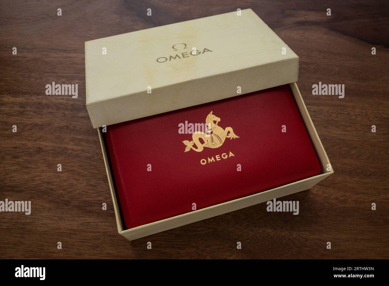 Omega Speedmaster 2998-1 Oval-O. Foto Stock