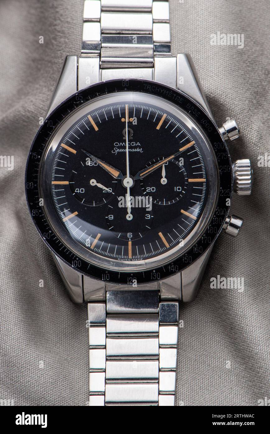 Omega Speedmaster 2998-1 Oval-O. Foto Stock