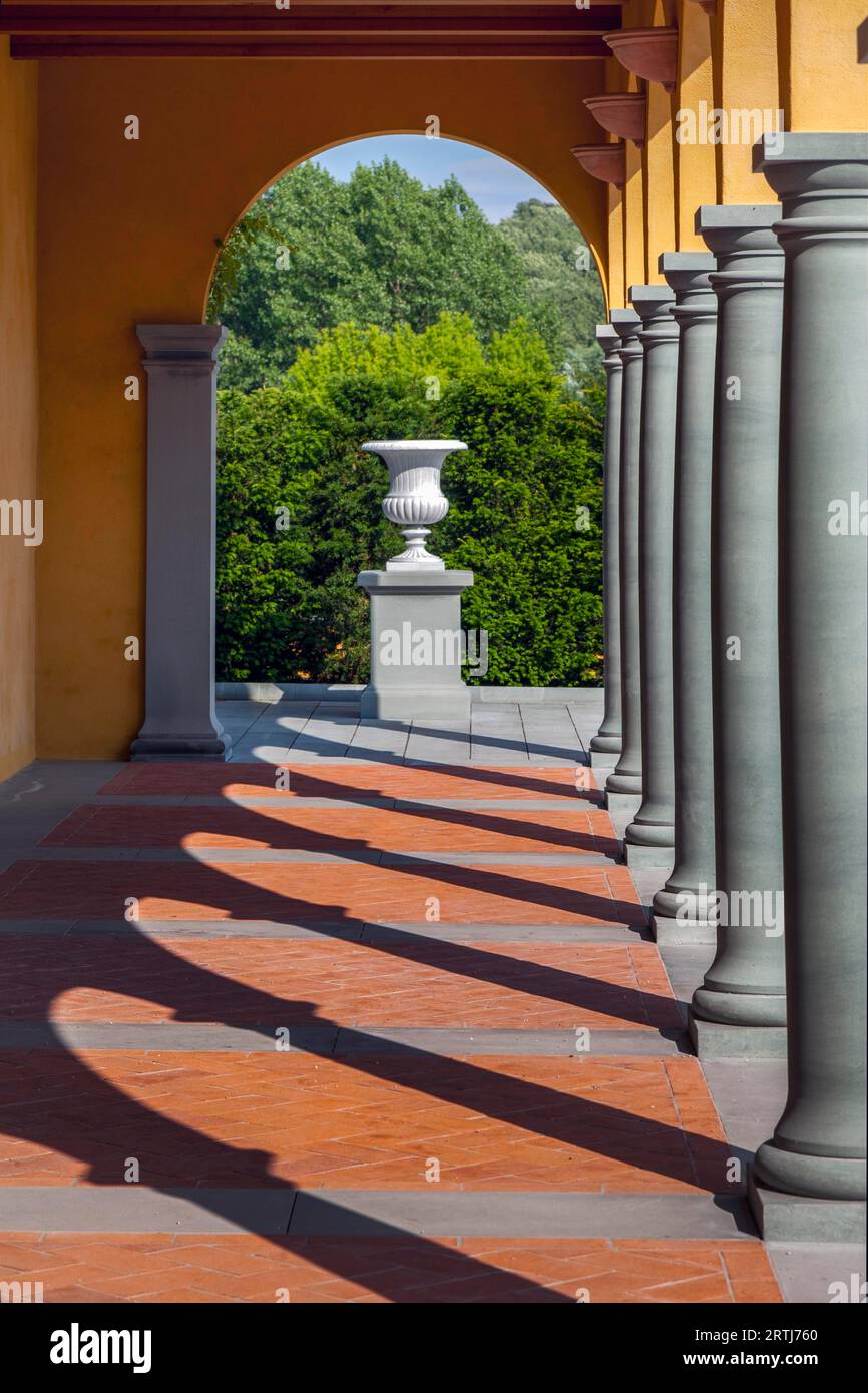 Rinascimento italiano, Garden Gaerten der Welt Marzahn Berlino Germania Foto Stock