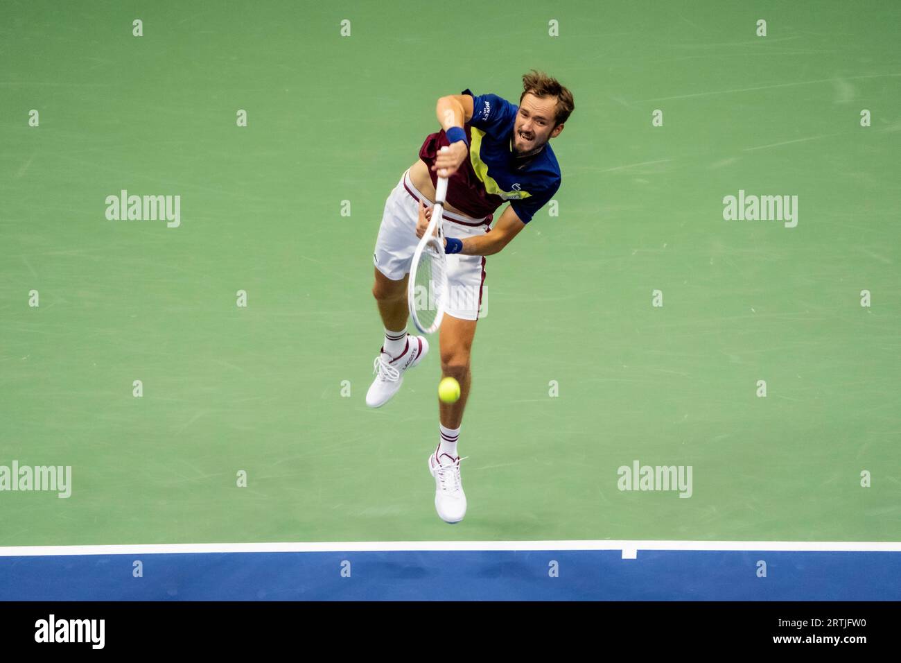 Daniil Medvedev (RUS che gareggia nelle finali del singolo maschile agli US Open di Tennis 2023 Foto Stock