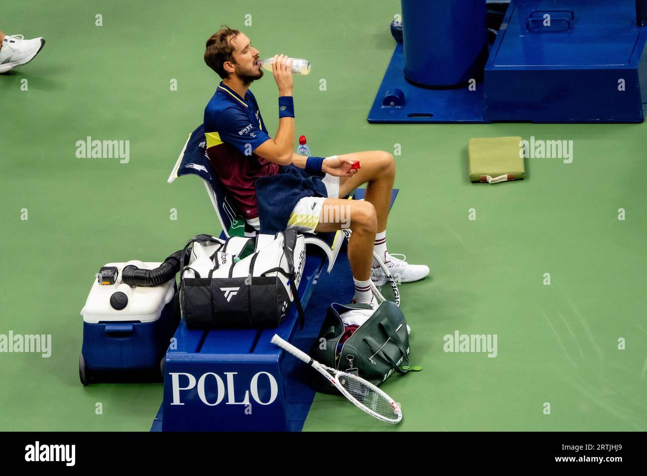 Daniil Medvedev (RUS che gareggia nelle finali del singolo maschile agli US Open di Tennis 2023 Foto Stock