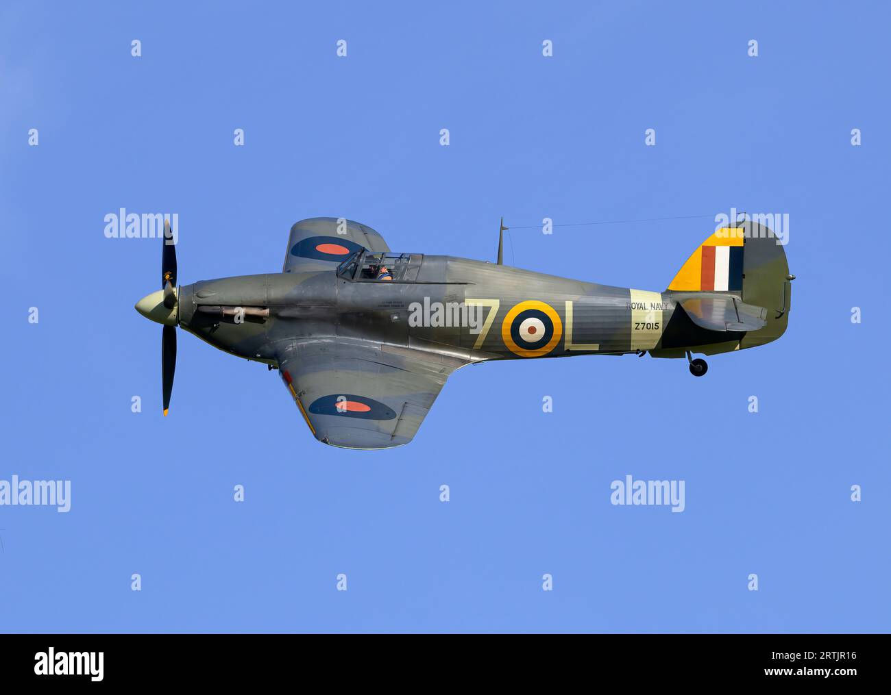 Hawker Hurricane/ Sea Hurricane della Royal Navy. L'unico aereo ancora in volo. Foto Stock