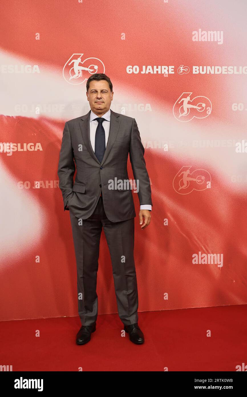 Berlino, Germania, 13 settembre 2023, Christian Seifert partecipa al gala "60 anni della Bundesliga" al Tempodrom. Sven Sstruck/Alamy Live News Foto Stock