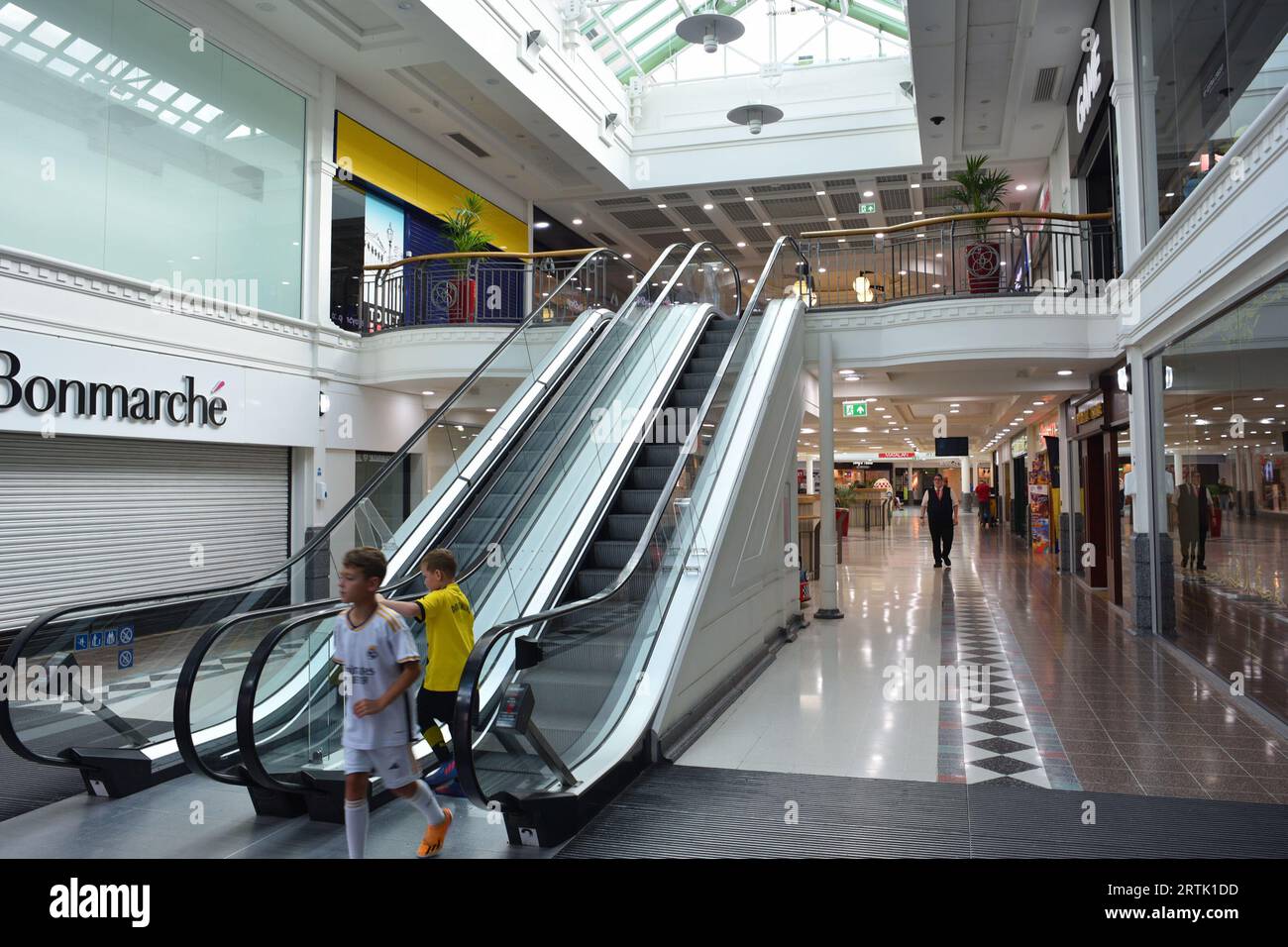 Centro commerciale St Gerges, centro di Preston Foto Stock