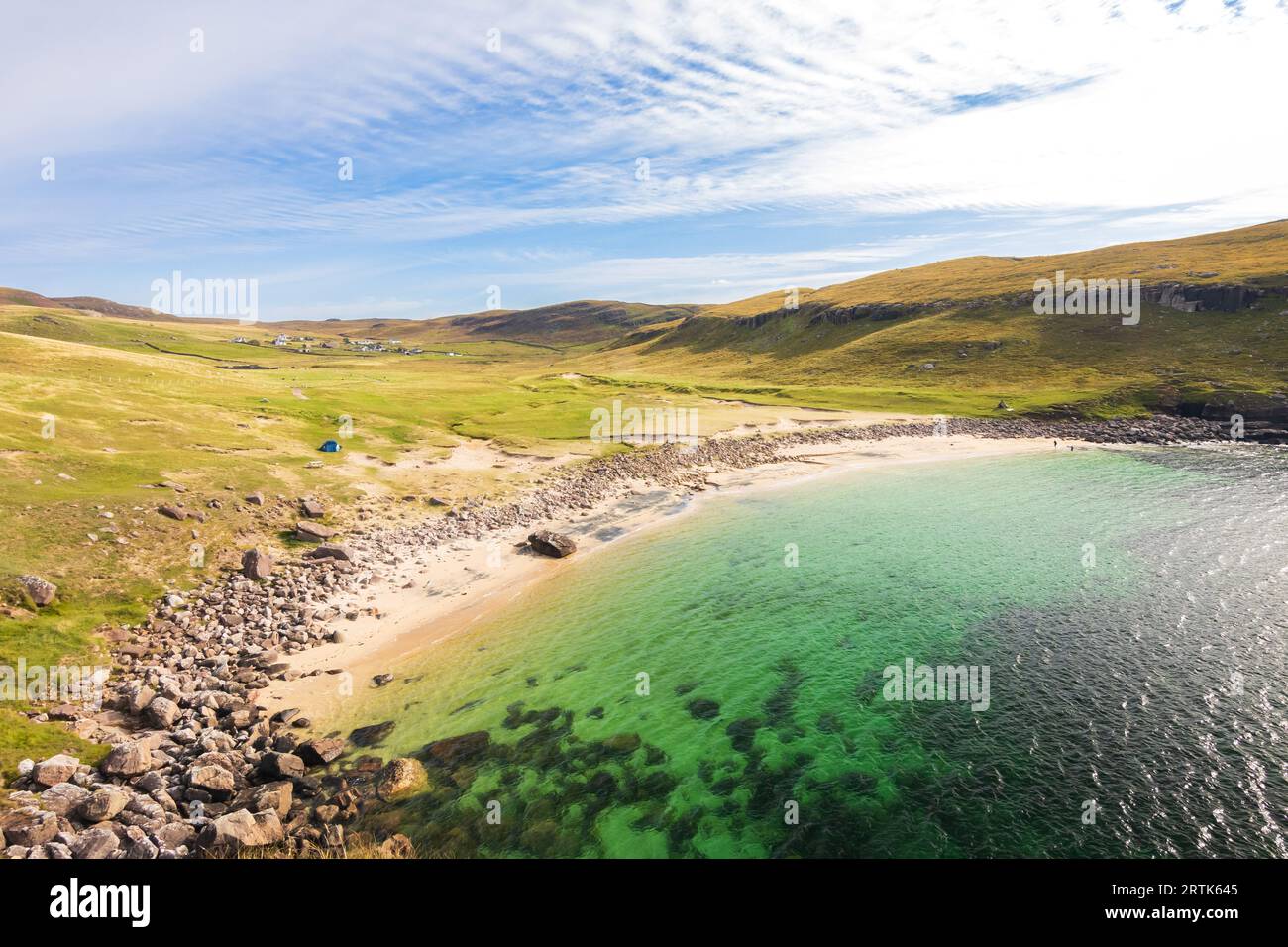 Campeggio Sheigra Beach Honor Foto Stock