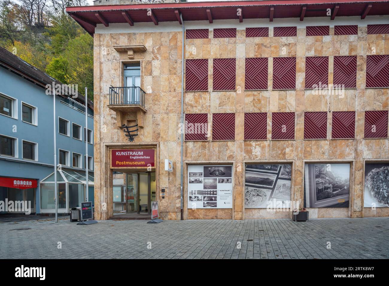 Museo postale Liechtenstein - Vaduz, Liechtenstein Foto Stock