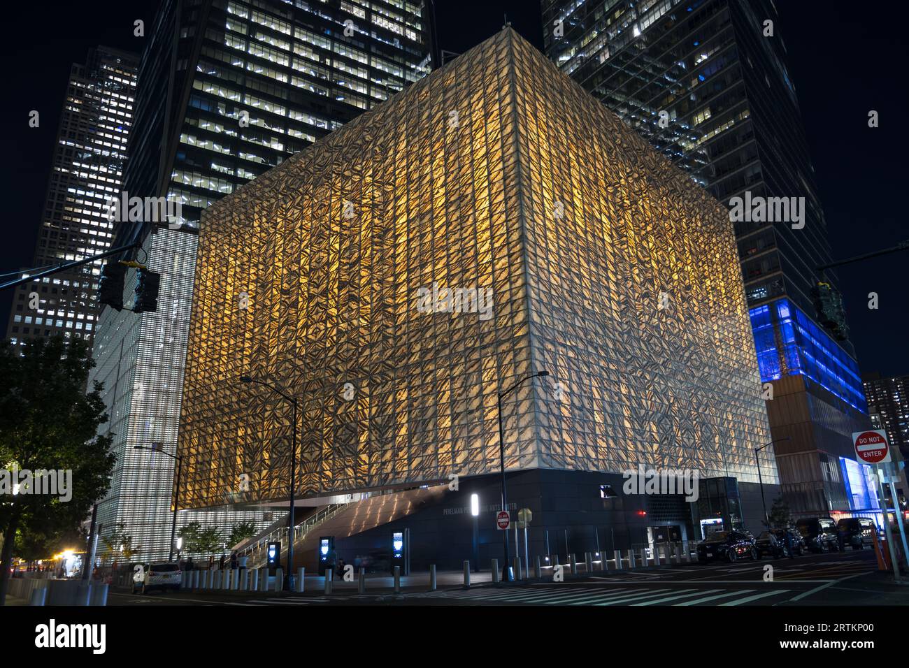 New York City, Stati Uniti. 13 settembre 2023. Perelman Performing Arts Center a Lower Manhattan, New York, il 13 settembre 2023. Il centro delle arti dello spettacolo, costruito al Ground zero a Lower Manhattan, dovrebbe aprire il 19 settembre 2023, con il primo di cinque concerti incentrati sul tema del rifugio. Credito: Brazil Photo Press/Alamy Live News Foto Stock