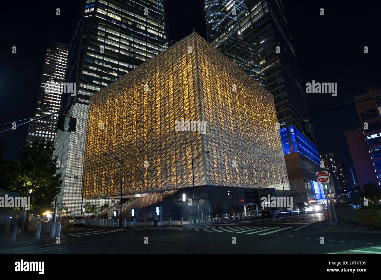 New York City, Stati Uniti. 13 settembre 2023. Perelman Performing Arts Center a Lower Manhattan, New York, il 13 settembre 2023. Il centro delle arti dello spettacolo, costruito al Ground zero a Lower Manhattan, dovrebbe aprire il 19 settembre 2023, con il primo di cinque concerti incentrati sul tema del rifugio. Credito: Brazil Photo Press/Alamy Live News Foto Stock