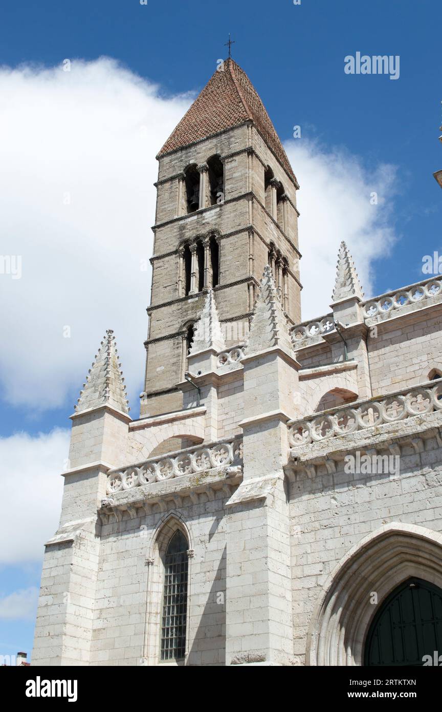 Chiesa parrocchiale di Santa María de la Antigua, Valladolid Foto Stock