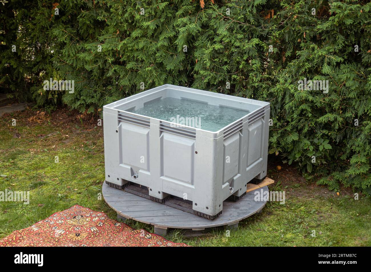 Vasca Ghiaccio Norvida Per Terapia Fredda - Portatile Con Coperchio, Per Esterno - Foto 4