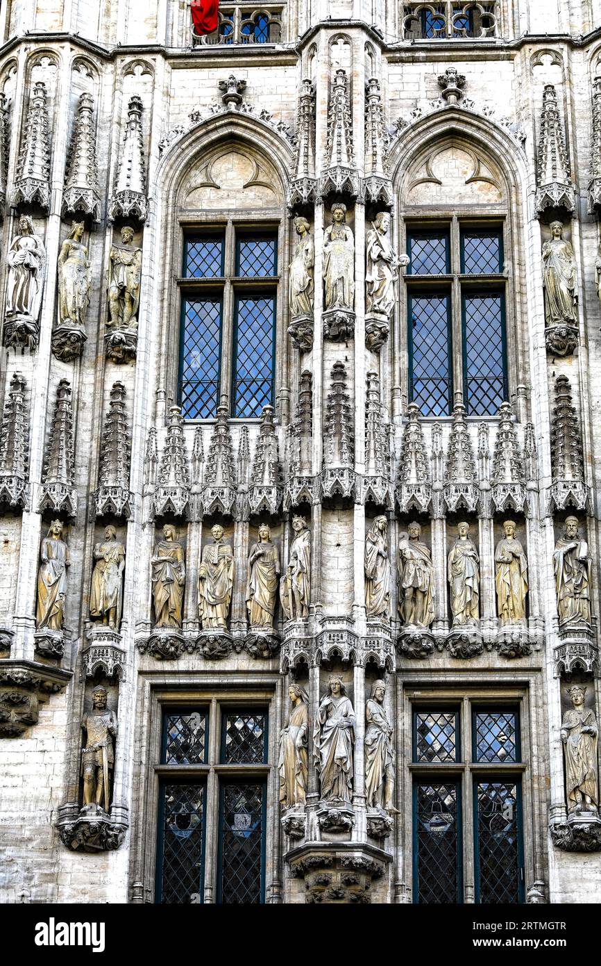 Municipio, Bruxelles, Belgio Foto Stock